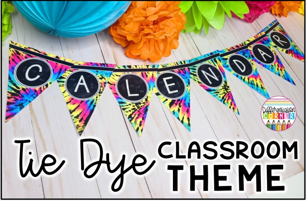 Tie Dye Classroom Theme Retro Classroom Decor for Teachers 7 retro classroom decor for teachers classroom theme ideas for teachers tie dye classroom theme classroom decoration ideas