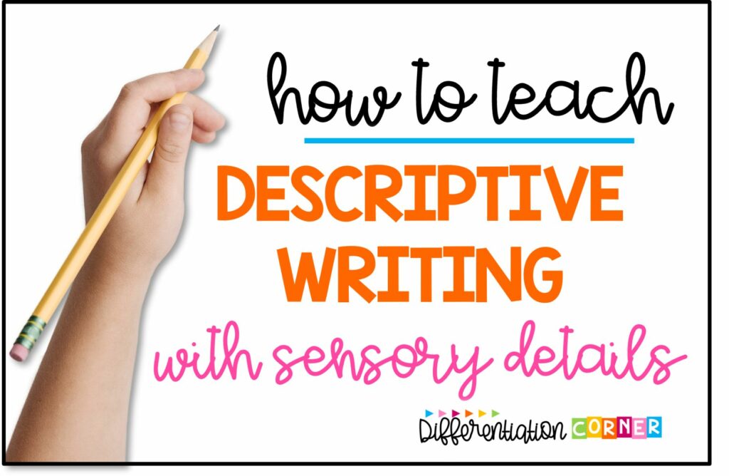 expanding sentences sensory language writing with imagery stretching sentences teaching narrative writing sensory details anchor chart descriptive writing how to teach narrative writing elaboration anchor charts writing prompts