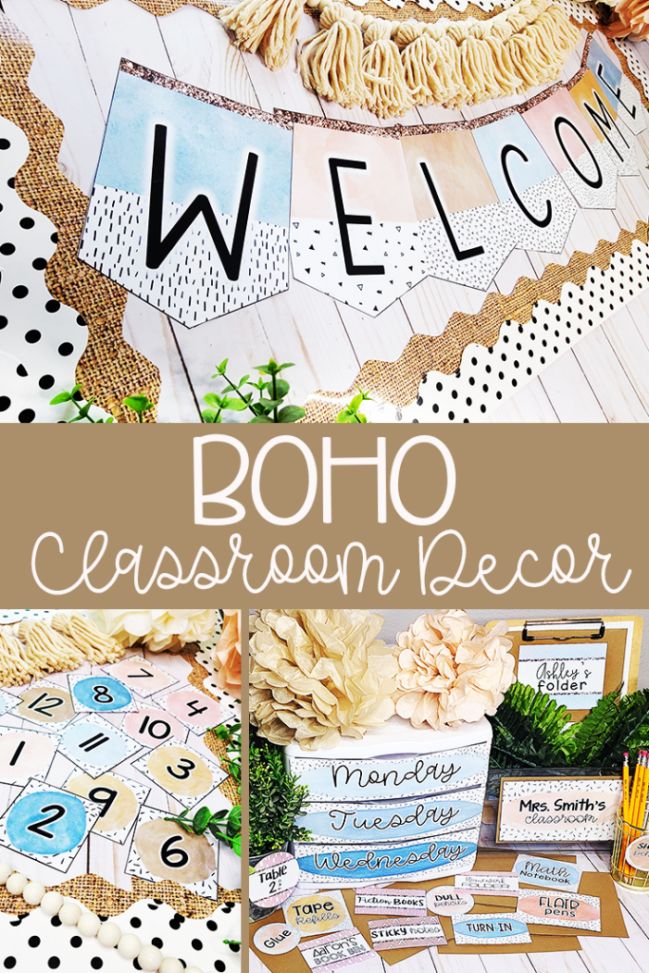 The Best Boho Classroom Decor Ideas for Back To School