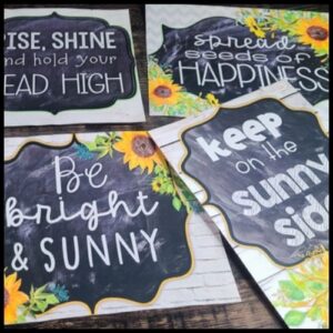 Sunflower posters