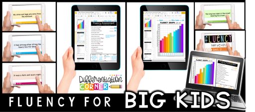 How I Teach and Assess Reading Fluency for BIG KIDS in Upper Elementary