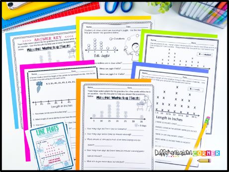 Teaching Interpreting Data and Graphing in Math & FREE Graphing Activities