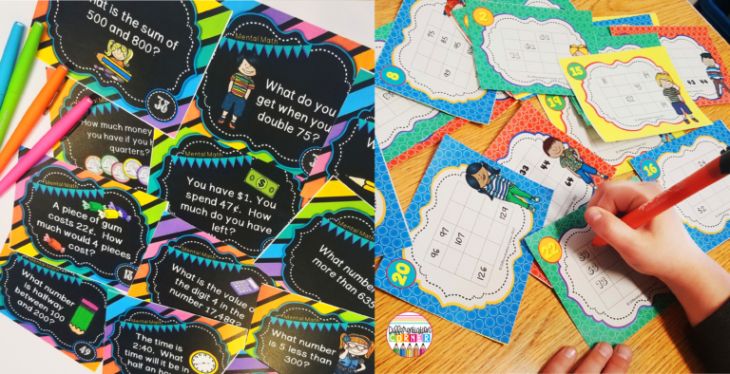17 Ways To Use Math Task Cards in The Classroom 2 17 Ways To Use Math Task Cards in The Classroom