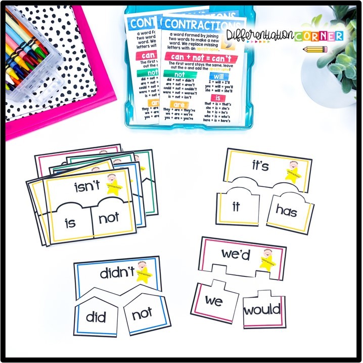 Contraction Words: Everything You Need To Teach Contractions