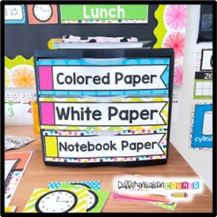 The Power of Classroom Labels for Organization