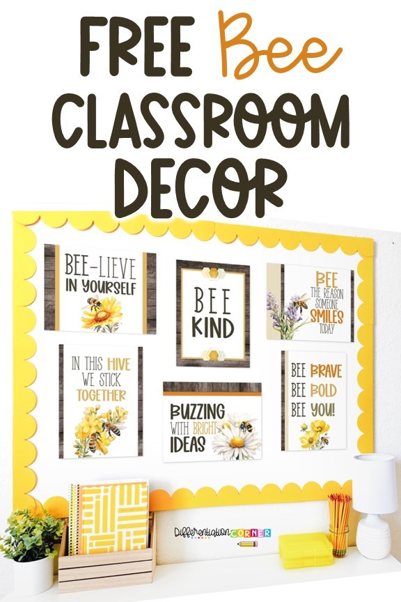 free bee classroom decor bee decorations for classroom bee themed classroom decor