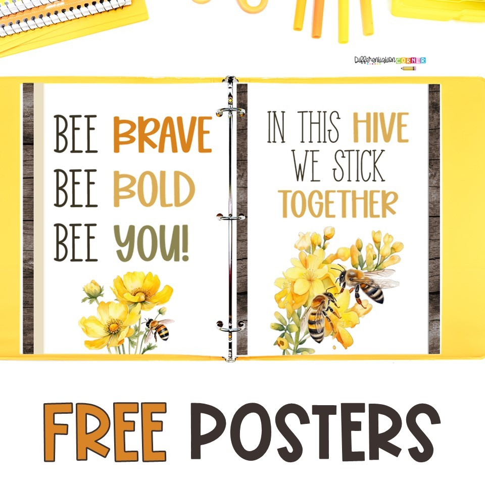 free bee classroom decor bee decorations for classroom bee themed classroom decor