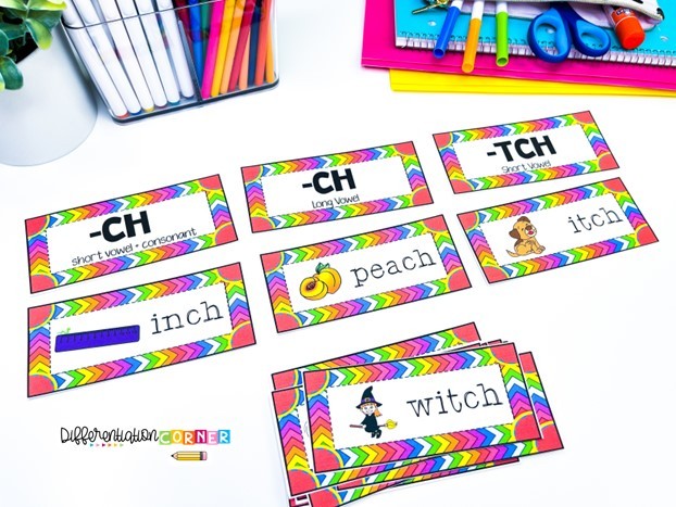 tch words endings words with tch and ch tch words worksheet