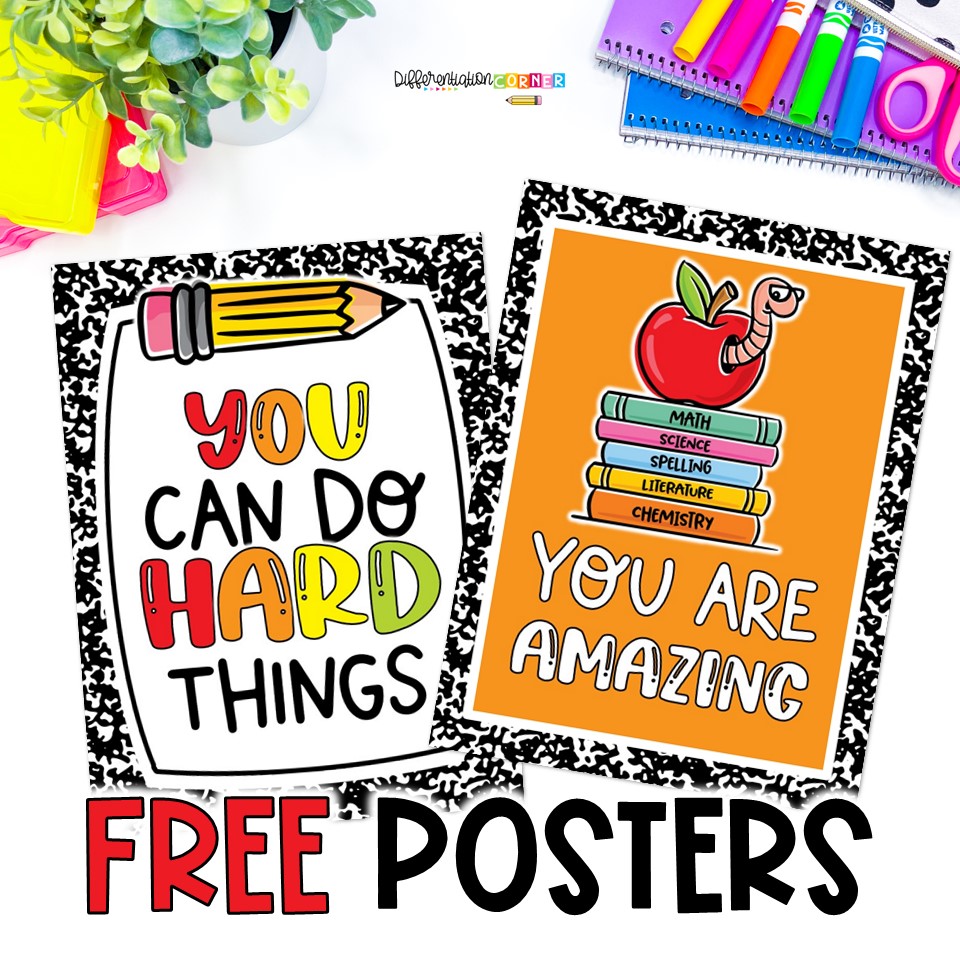 composition notebook classroom decor theme composition notebook bulletin board free posters free classroom decor