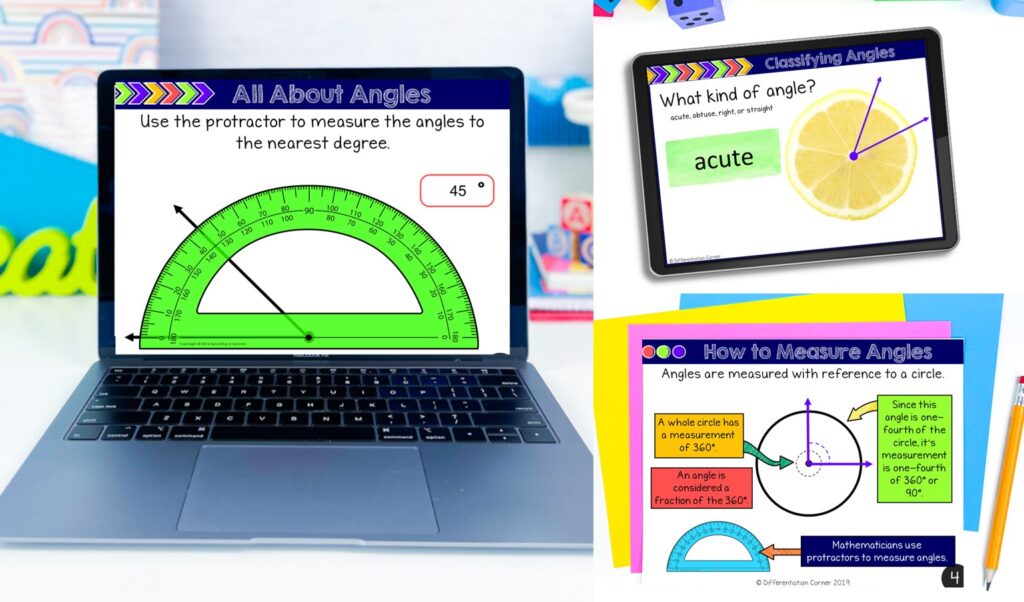 6 Smart Ways To Teach Angles Without the Confusion 2 how to teach angles teaching angles measuring angles with a protractor online 3 types of angles geometry