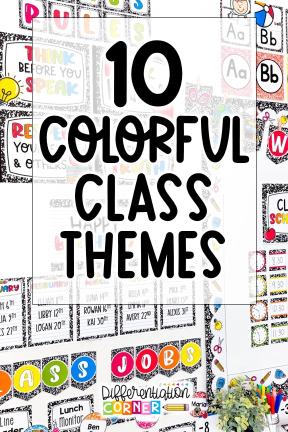 Colorful Classroom Without the Chaos (10 Decor Ideas That Actually Work) 11 colorful classroom decor colorful classroom themes colorful classroom ideas