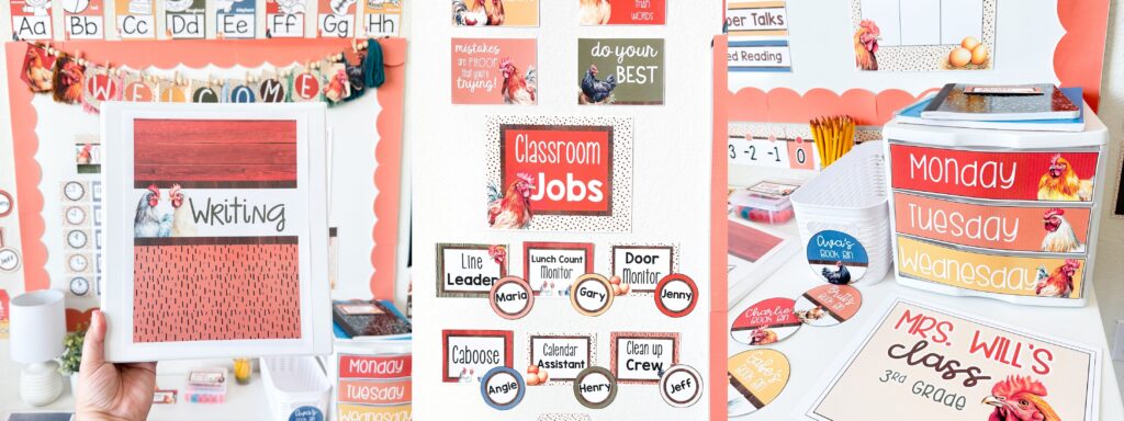 10 Calming Classroom Themes: Decor Teachers Are Loving Right Now 9 calming classroom themes calming classroom colors farm themed classroom chicken classroom decor