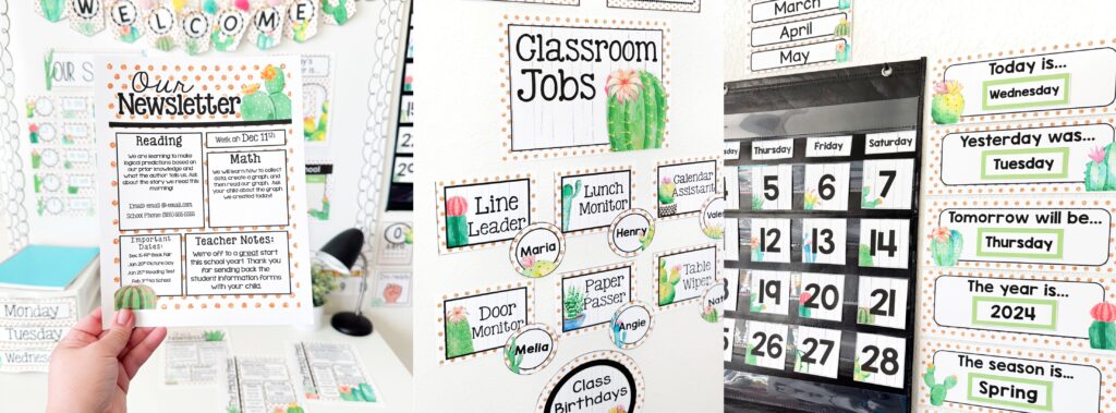 10 Calming Classroom Themes: Decor Teachers Are Loving Right Now 7 calming classroom themes calming classroom colors cactus themed classroom decor plant classroom decorations calming classroom decoration ideas