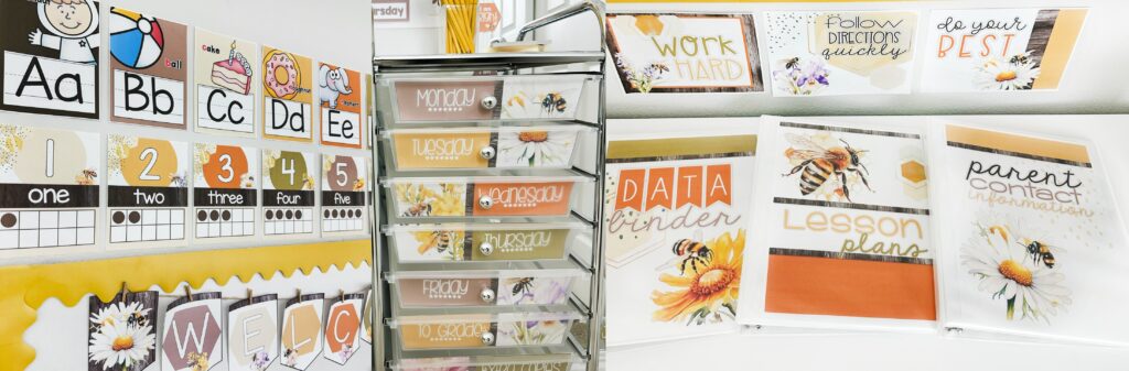 10 Calming Classroom Themes: Decor Teachers Are Loving Right Now 5 calming classroom themes calming classroom colors boho classroom decor boho classroom decorations simple classroom decoration ideas bee themed classroom decor wildflower classroom decor theme