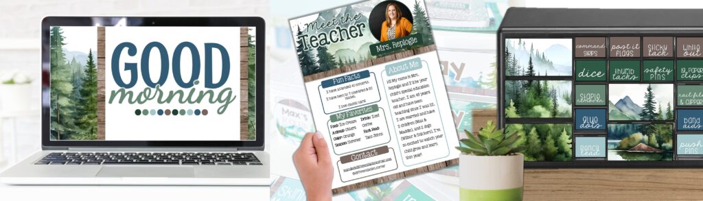 10 Calming Classroom Themes: Decor Teachers Are Loving Right Now 3 calming classroom themes calming classroom colors nature themed classroom decor mountain classroom decorations forest classroom decoration ideas