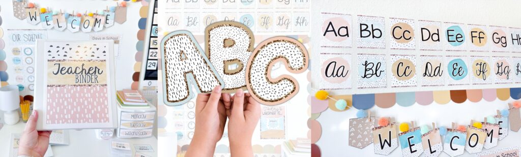 10 Calming Classroom Themes: Decor Teachers Are Loving Right Now 1 calming classroom themes calming classroom colors neutral boho classroom decor boho classroom decorations simple classroom decoration ideas