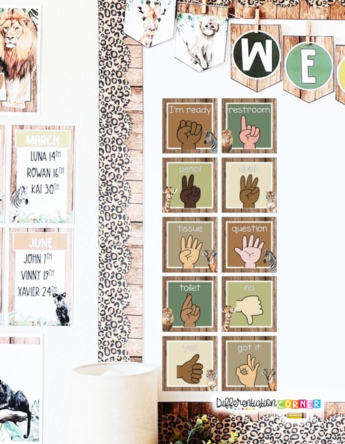 4 Classroom Management Systems That Save Your Sanity 2 classroom management systems elementary teachers hand signals posters classroom routines and procedures